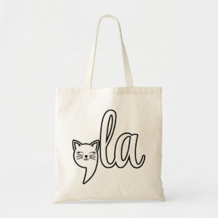 Comma La Kamala Harris - cat mom for Kamala Tote Bag