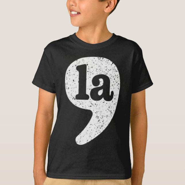 Comma La Kamala Harris Coma La President 2024 Elec T-Shirt (Front)