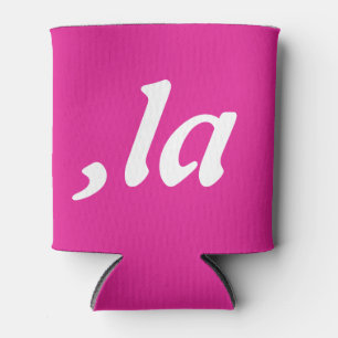 Comma La Kamala Harris - customized text design Can Cooler