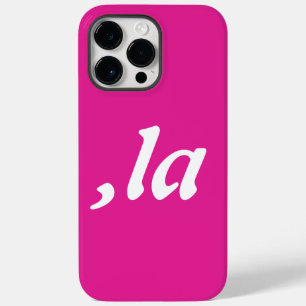 Comma La Kamala Harris - customized text design  Case-Mate iPhone 14 Pro Max Case