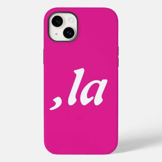 Comma La Kamala Harris - customized text design  Case-Mate iPhone Case (Back)