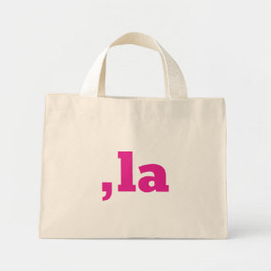 Comma La Kamala Harris - customized text design Mini Tote Bag