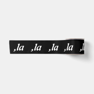 Comma La Kamala Harris - customized text design Satin Ribbon