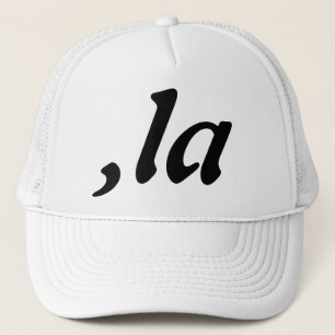 Comma La Kamala Harris - customized text design  Trucker Hat