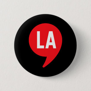 Comma La Kamala Harris For President Campaign Vote 2 Inch Round Button