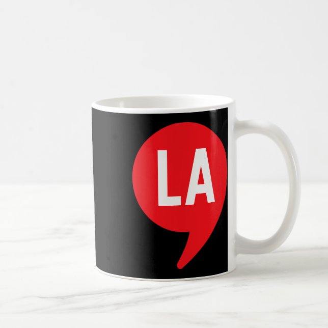 Comma La Kamala Harris For President Campaign Vote Coffee Mug (Right)