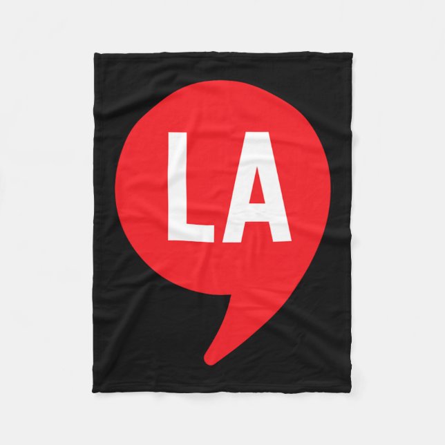 Comma La Kamala Harris For President Campaign Vote Fleece Blanket (Front)