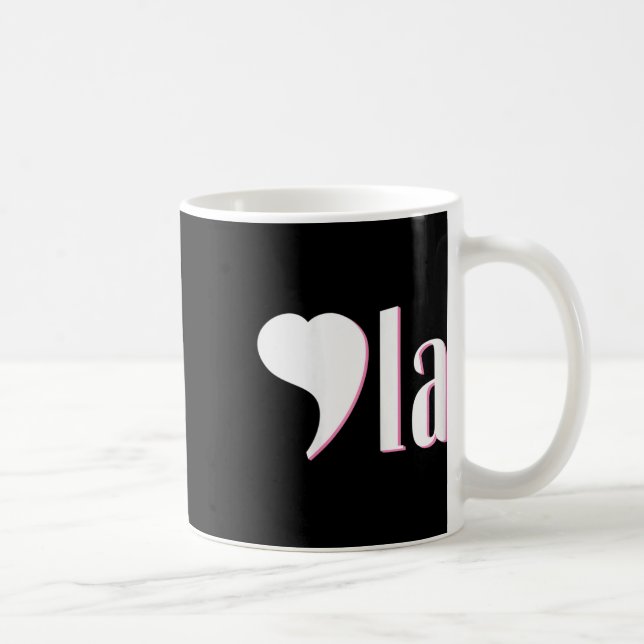 Comma La Kamala Harris Funny Democrat Support 2020 Coffee Mug (Right)