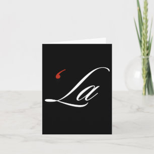 Comma La Kamala Harris Funny Punctuation La Electi Card