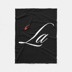 Comma La Kamala Harris Funny Punctuation La Electi Fleece Blanket