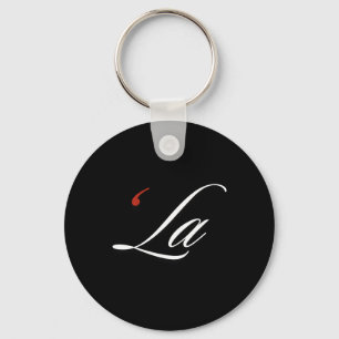 Comma La Kamala Harris Funny Punctuation La Electi Keychain