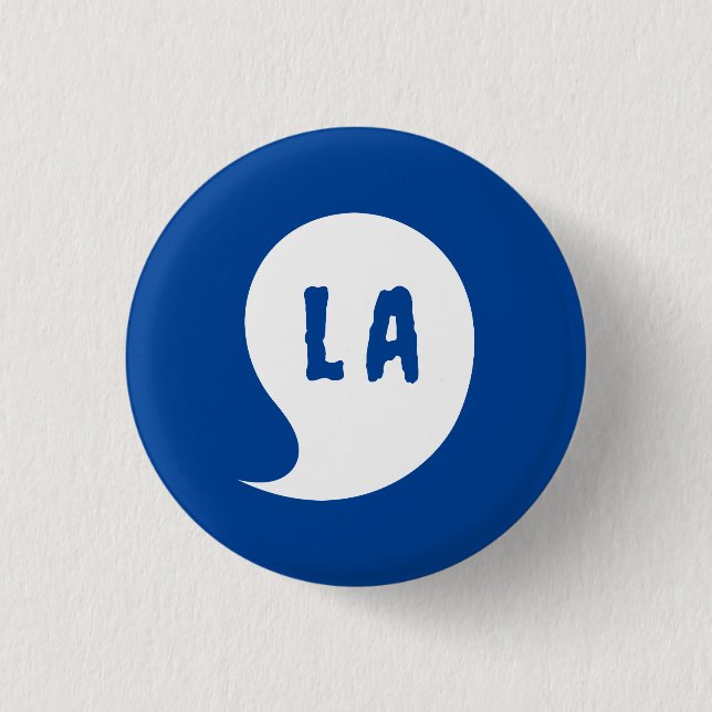 comma-la Kamala Harris Halloween for President2024 1 Inch Round Button (Front)