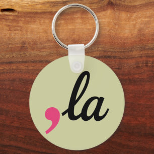 Comma La Kamala Harris President 2024 Stop Project Keychain