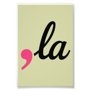 Comma La Kamala Harris President 2024 Stop Project Photo Print