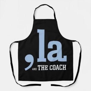 Comma La Kamala Harris Tim Walz Coach 2024 Apron