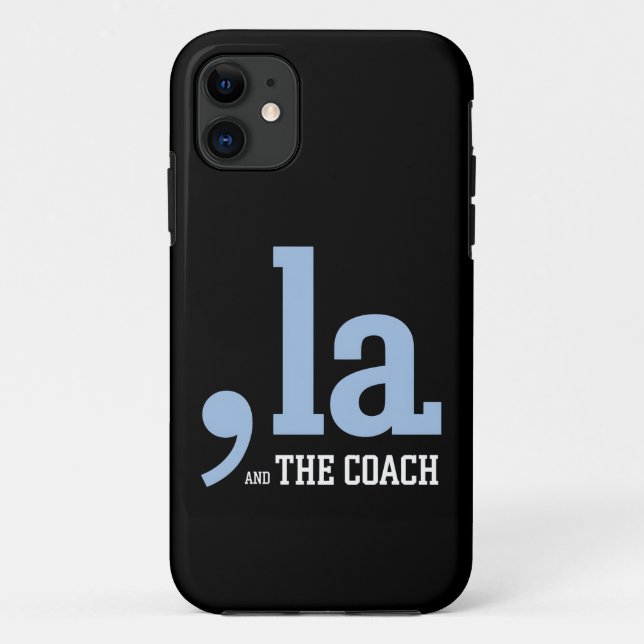 Comma La Kamala Harris Tim Walz Coach 2024  Case-Mate iPhone Case (Back)