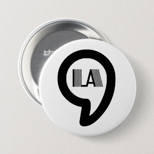 COMMALA / KAMALA 3 INCH ROUND BUTTON