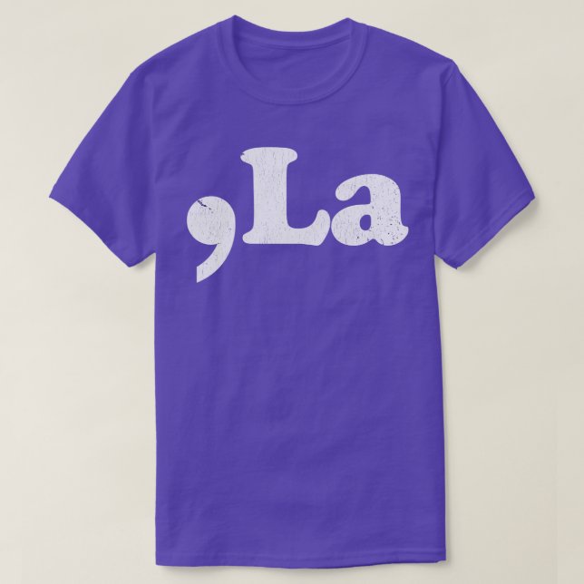 CommaLa Mug T-Shirt (Design Front)