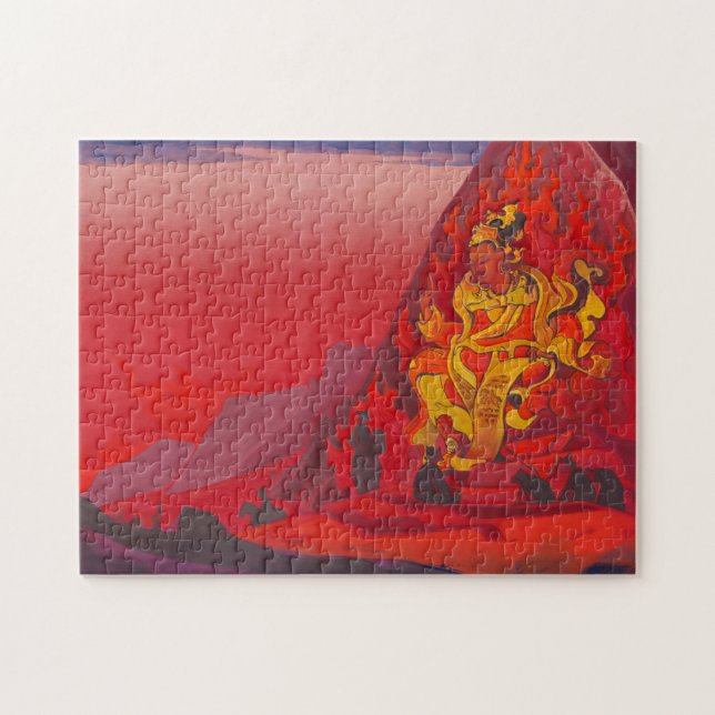 Command of Rigden Djapo by Nicholas Roerich Jigsaw Puzzle (Horizontal)