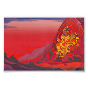 Command of Rigden Djapo by Nicholas Roerich Photo Print