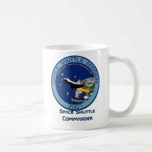 Commandant de navette spatiale, tasse