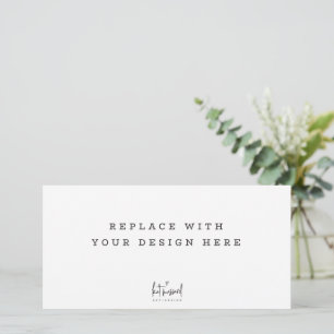 COMMANDE D'IMPRESSION Carte panoramique de 8 x 4 p