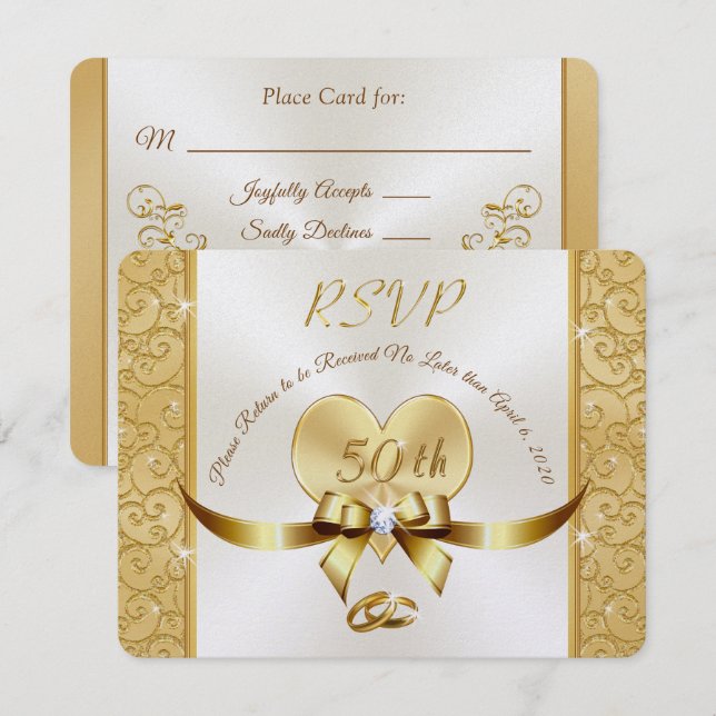 Commande spéciale Millie 50e anniversaire Cartes R (Devant / Derrière)