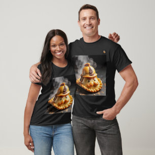 "commander empanadas"-printed beach T-Shirt