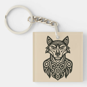 Commander Furry Keychain