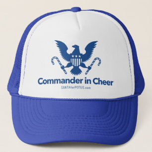 “Commander in Cheer” trucker hat