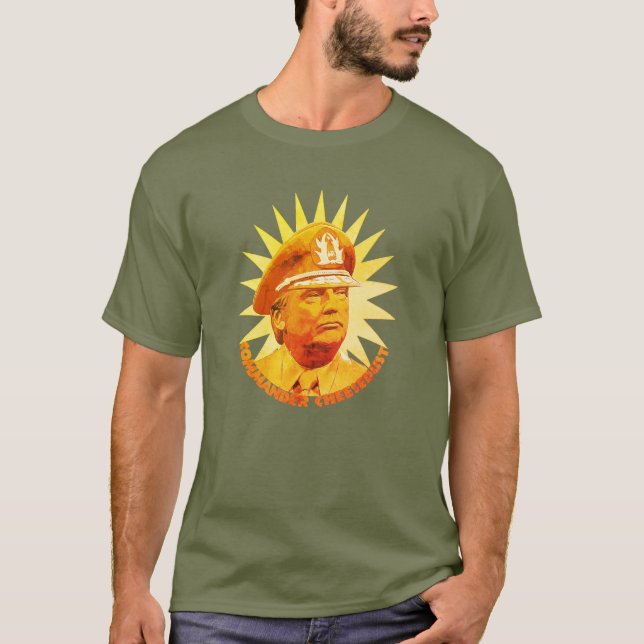 Commander in Cheese T-Shirt (Front)
