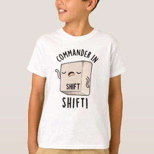 Commander In Shirt Funny Keyboard Pun 