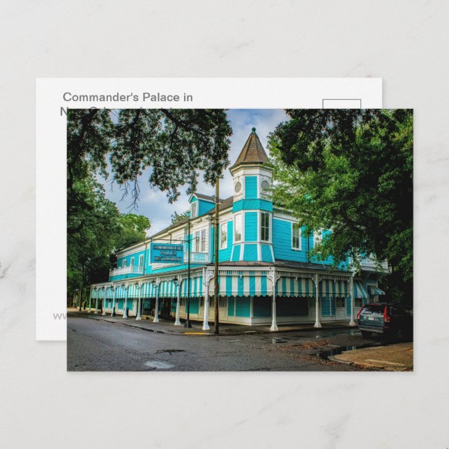 Commander's Palace Postcard (Front/Back)