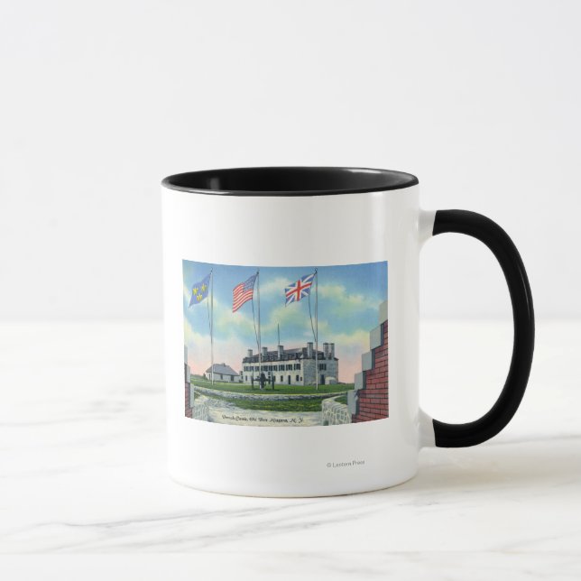 Commanding Officer Room in Old French Castle Mug (Right)