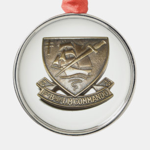 Commando Kieffer - Insigne 1er BFMC Metal Ornament