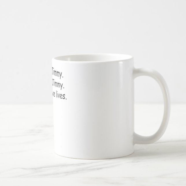 Commas Save Lives Coffee Mug (Right)