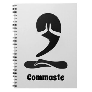 Commaste Spiral Photo Notebook