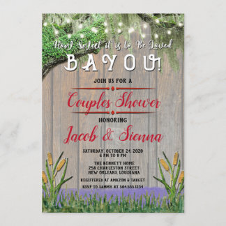 Comme il est doux d'être aimé Bayou Invitations
