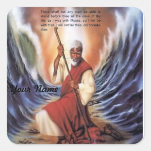 Comme j'étais avec Moses sticker