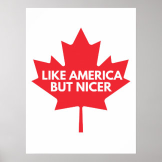 Comme L'Amérique, Mais Plus Sympa Poster