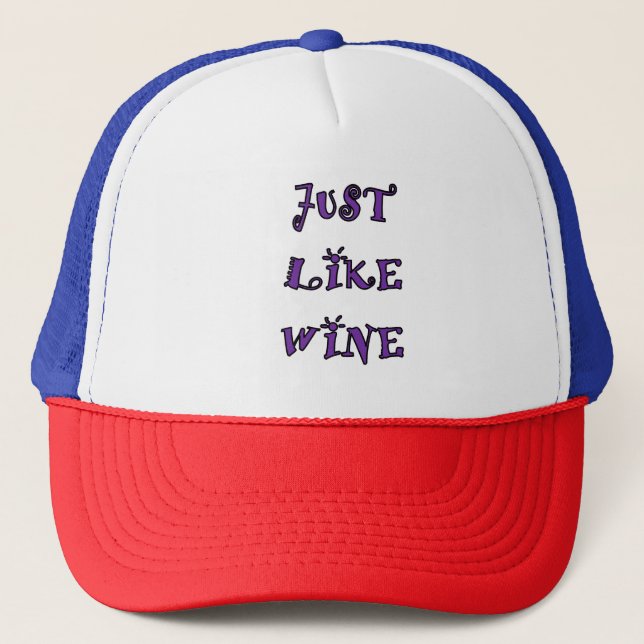 COMME UN CASQUETTE DE VIN (Devant)