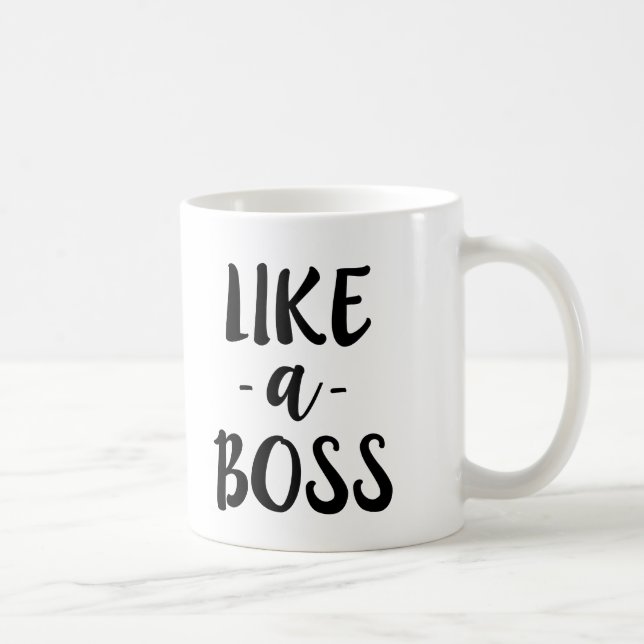 Comme une tasse drôle de patron (Droite)