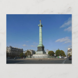 Commemorating Storming the Bastille, 1900, Paris Postcard