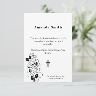 Commemoration Charity Card