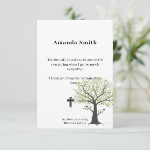 Commemoration Charity Cards with Tree