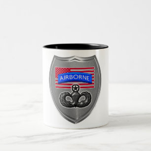 Commemorative Airborne with Shield Gift Coffee Mug