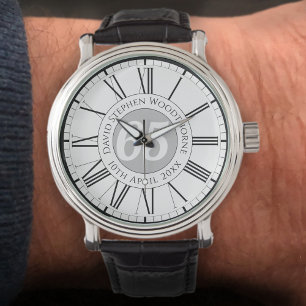 Commemorative Birthday Celebration Personalised Watch