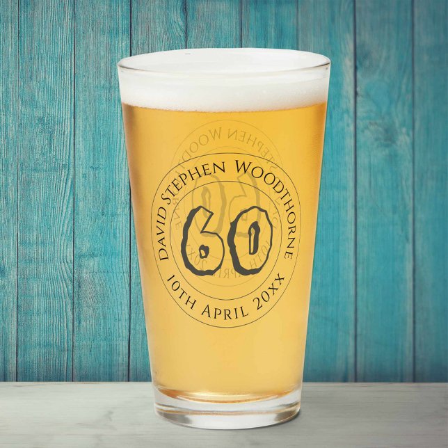 Commemorative Birthday Celebration Personalized Glass (Creator Uploaded)
