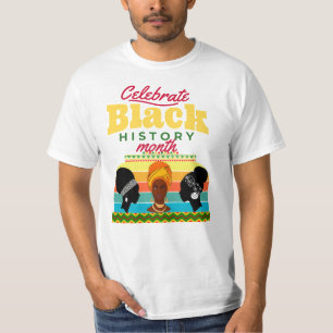 Commemorative Black History Month Tee” T-Shirt