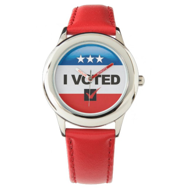 Commemorative • First Election • I Voted Watch (Front)